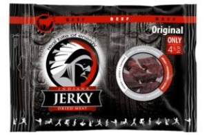 Indiana jerky dried meat - beef original - 100 g (hg)