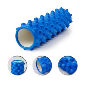 Mfefit - grid massage roller - smr masszázs henger - 45x15 cm, kék