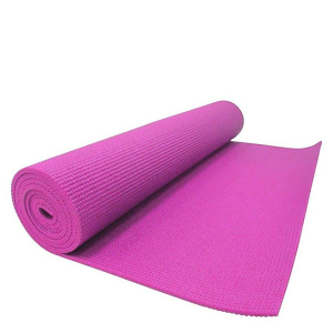 Power system - fitness yoga mat - fitnesz és jógaszőnyeg - 173 x 61 cm - pink