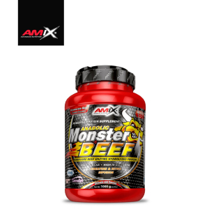 Amix - anabolic monster beef - hardcore beef enzyme hydrolyzed protein - 1000 g
