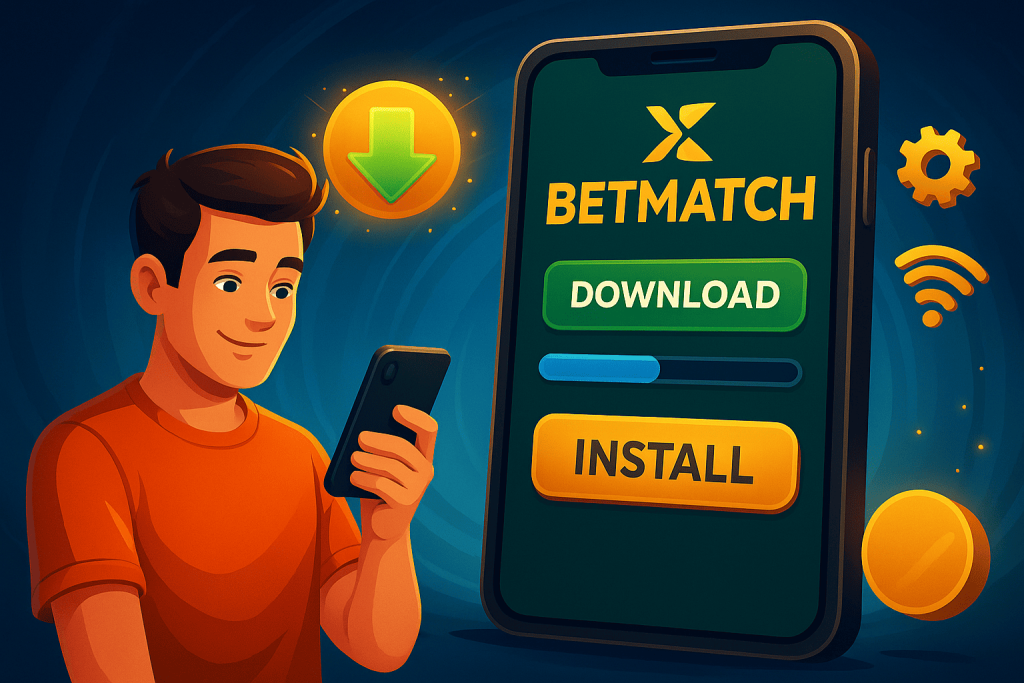Betmatch app letöltése és telepítése lépésről lépésre